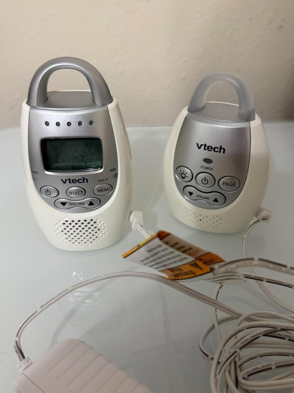 VTech DM221 Audio Baby Monitor with 2 Parent Units and 2 AC Adapters